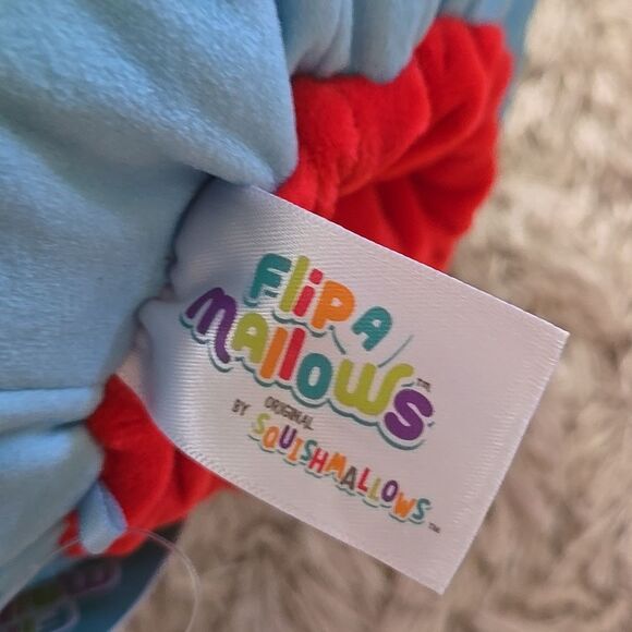 Cute Flip Plush FlipAMallows 8" Aika Floyd Fries Squishmallows - Picture 7 of 16